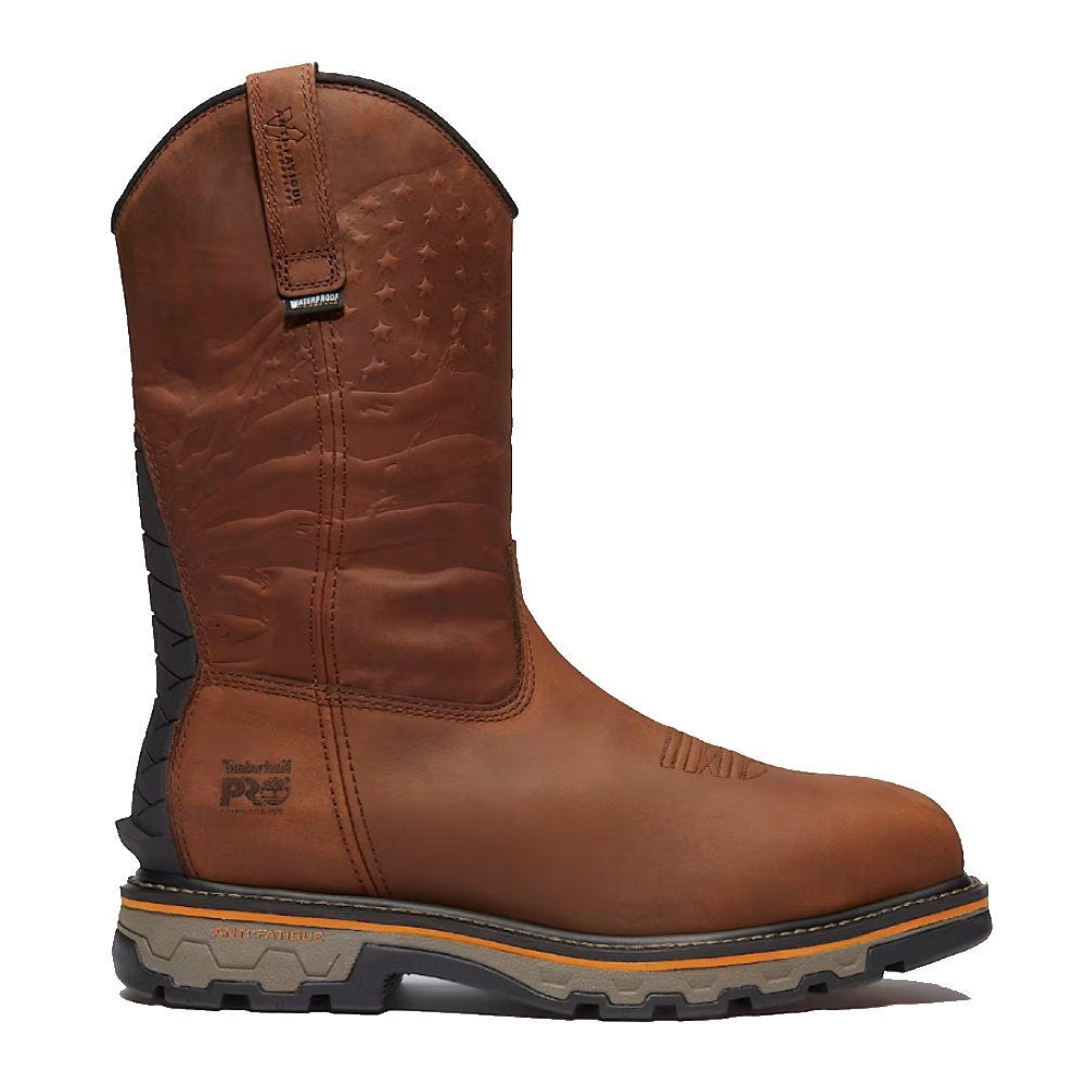 Timberland Pro True Grit USA Pull On Composite Toe Waterproof Work Boot TB0A64CQEM4