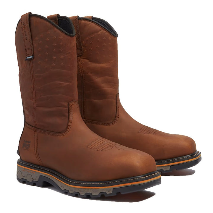 Timberland Pro True Grit USA Pull On Composite Toe Waterproof Work Boot TB0A64CQEM4