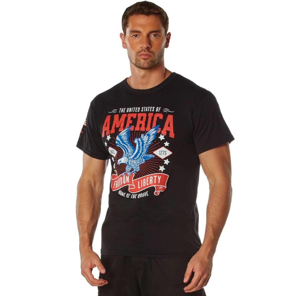 America Freedom Liberty Patriotic T-Shirt 18125
