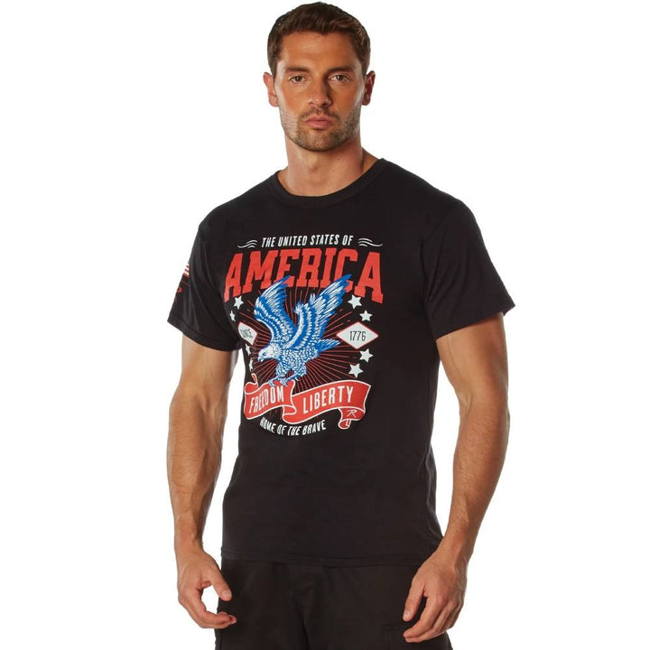 America Freedom Liberty Patriotic T-Shirt 18125