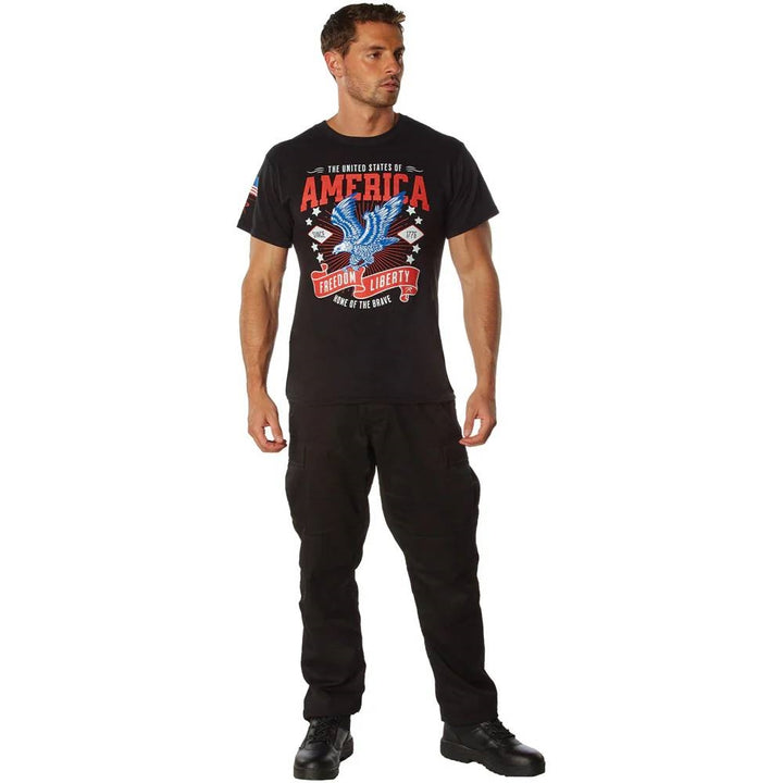 America Freedom Liberty Patriotic T-Shirt 18125