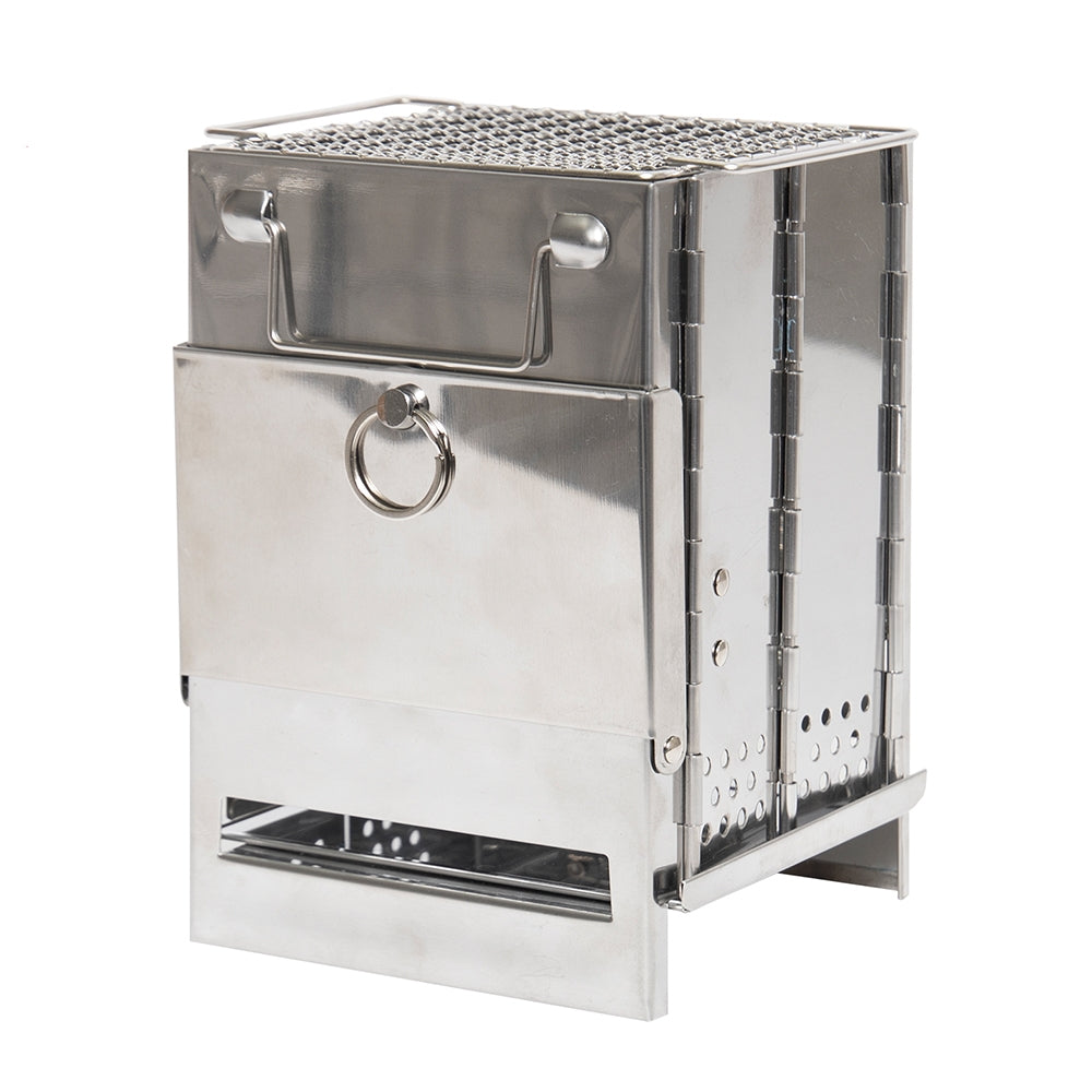 Rothco Stainless Steel Folding Camp Stove 1856