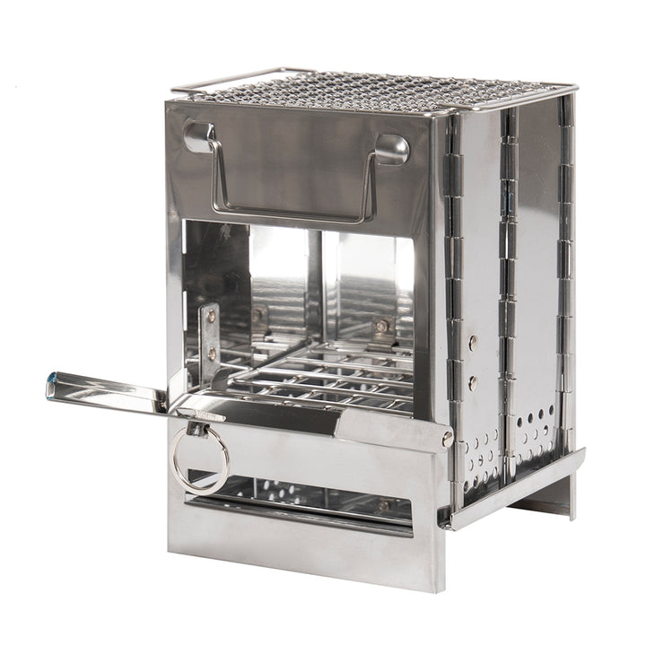Rothco Stainless Steel Folding Camp Stove 1856
