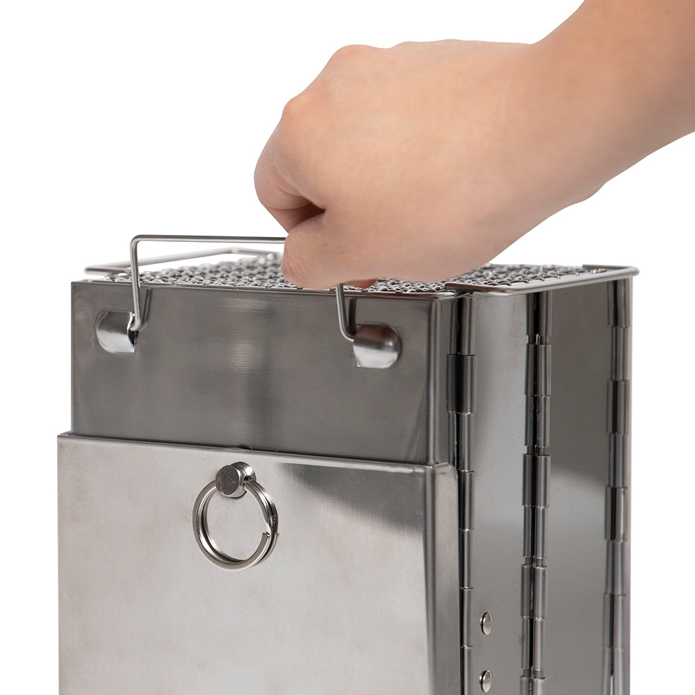 Rothco Stainless Steel Folding Camp Stove 1856