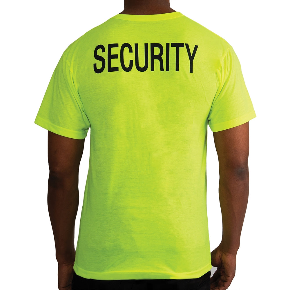Rothco Safety Green 2-Sided Security T-Shirt 11035