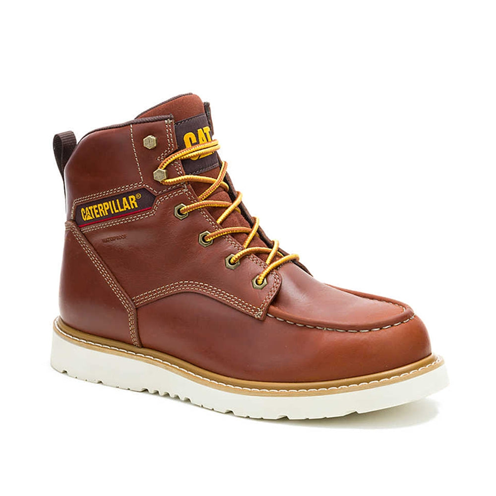 Caterpillar Reclaimer Wedge Waterproof Steel Toe Slip Resistant Safety Work Boot P91835