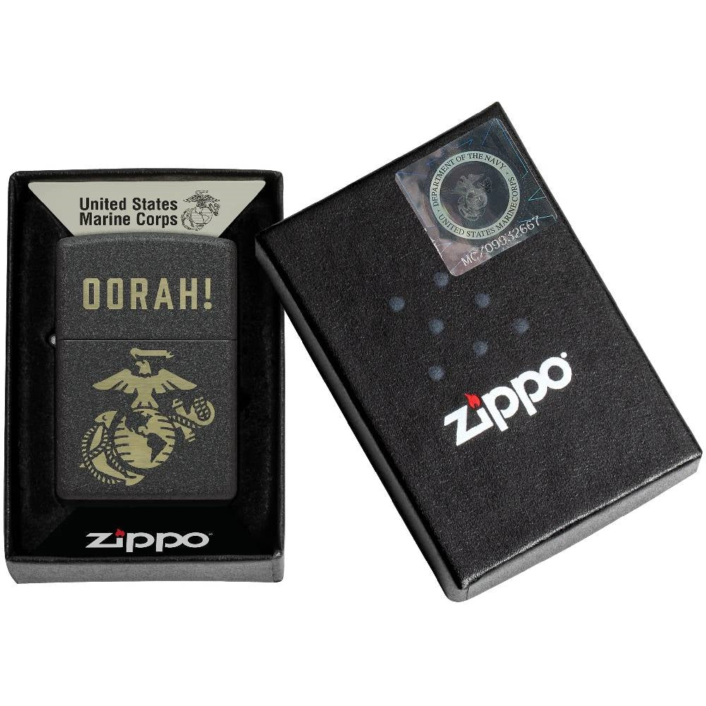 Zippo U.S. Marine Corps Oorah Design Lighter - 47087