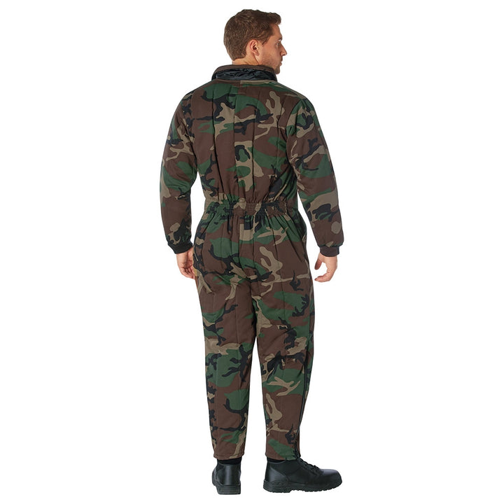 Rothco Woodland Camo Insulated Coveralls - 7015