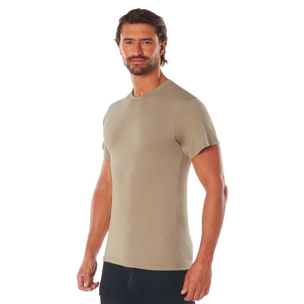 Rothco Khaki  Solid Color T-Shirt - 6763
