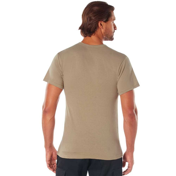 Rothco Khaki  Solid Color T-Shirt - 6763