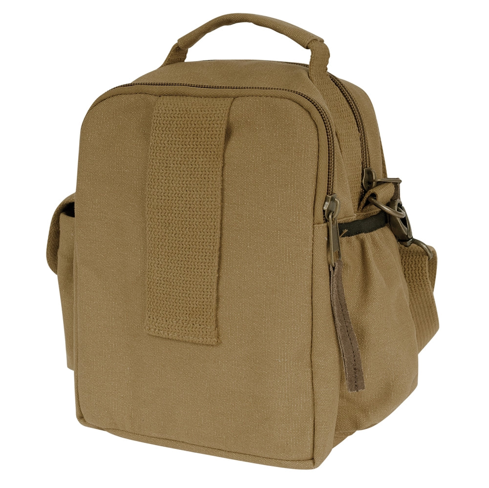 Rothco Vintage Canvas N Leather Travel Shoulder Bag 28361
