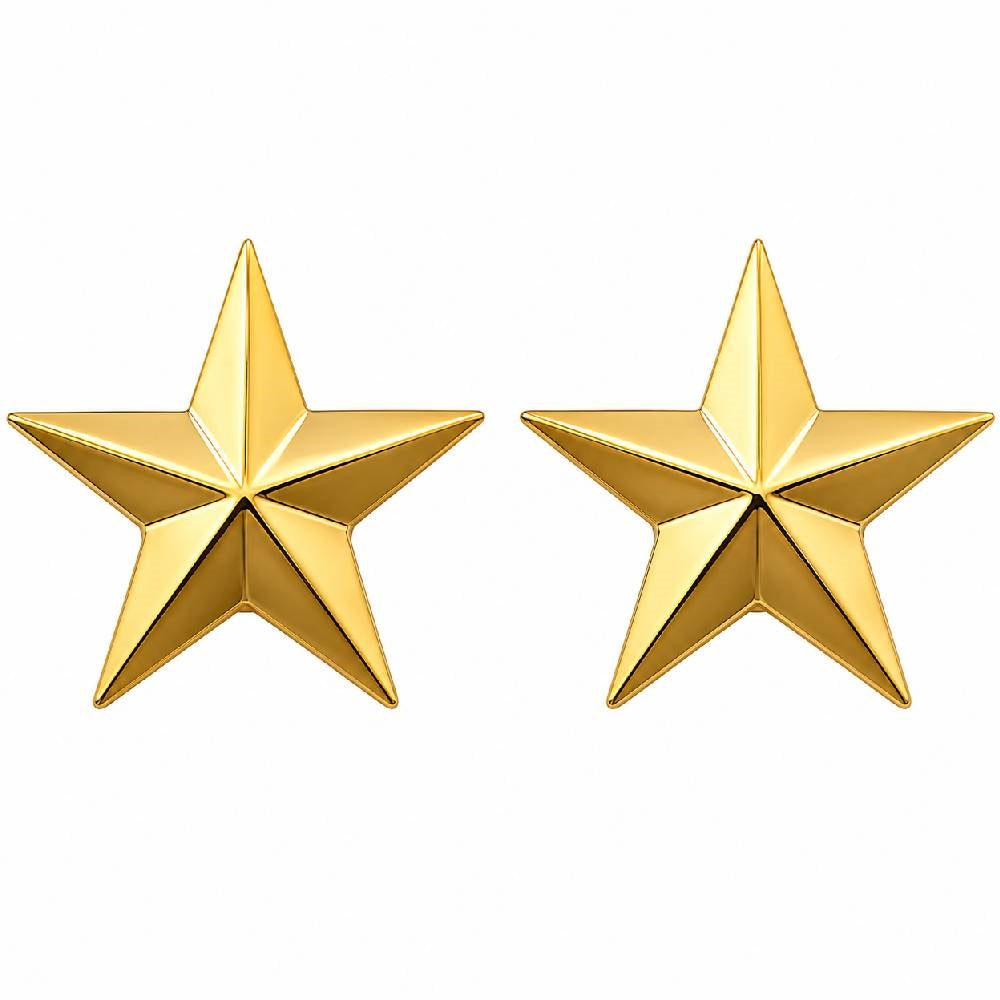 One Star 1 Inch High Insignia 4470