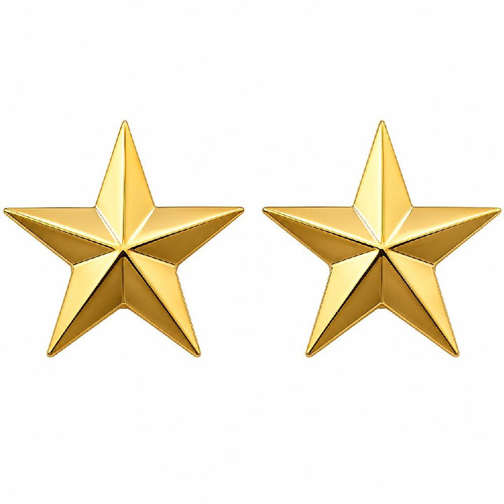 One Star 1 Inch High Insignia 4470