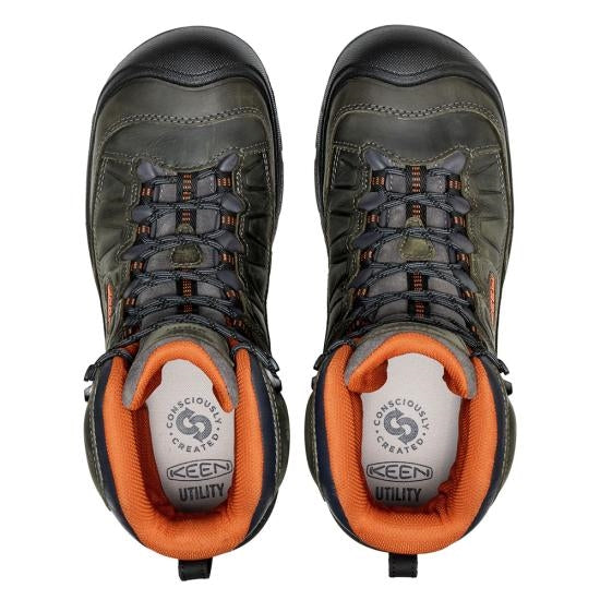 Keen Utility Targhee IV Carbon Toe Waterproof Metal Free Work Boot 1032806