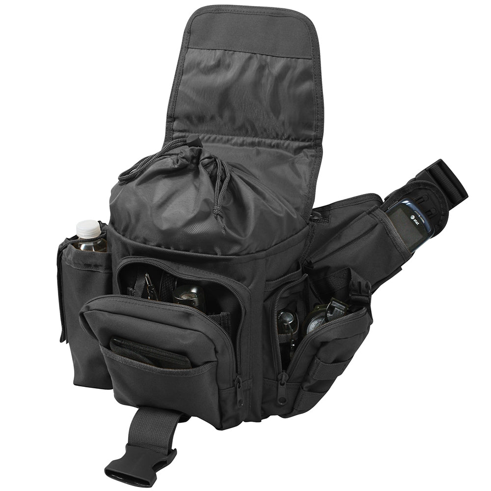 Rothco Black Advance Tactical Bag - 2438