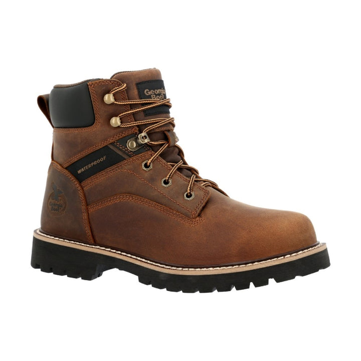 Georgia Core 37 Waterproof Lace Up Soft Toe Work Boot GB00635