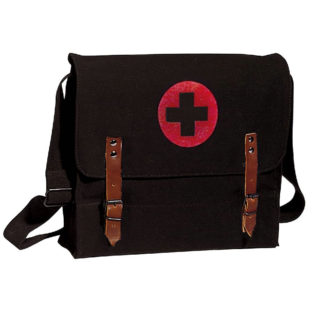 Rothco Black Canvas Nato Medic Bag - 8142