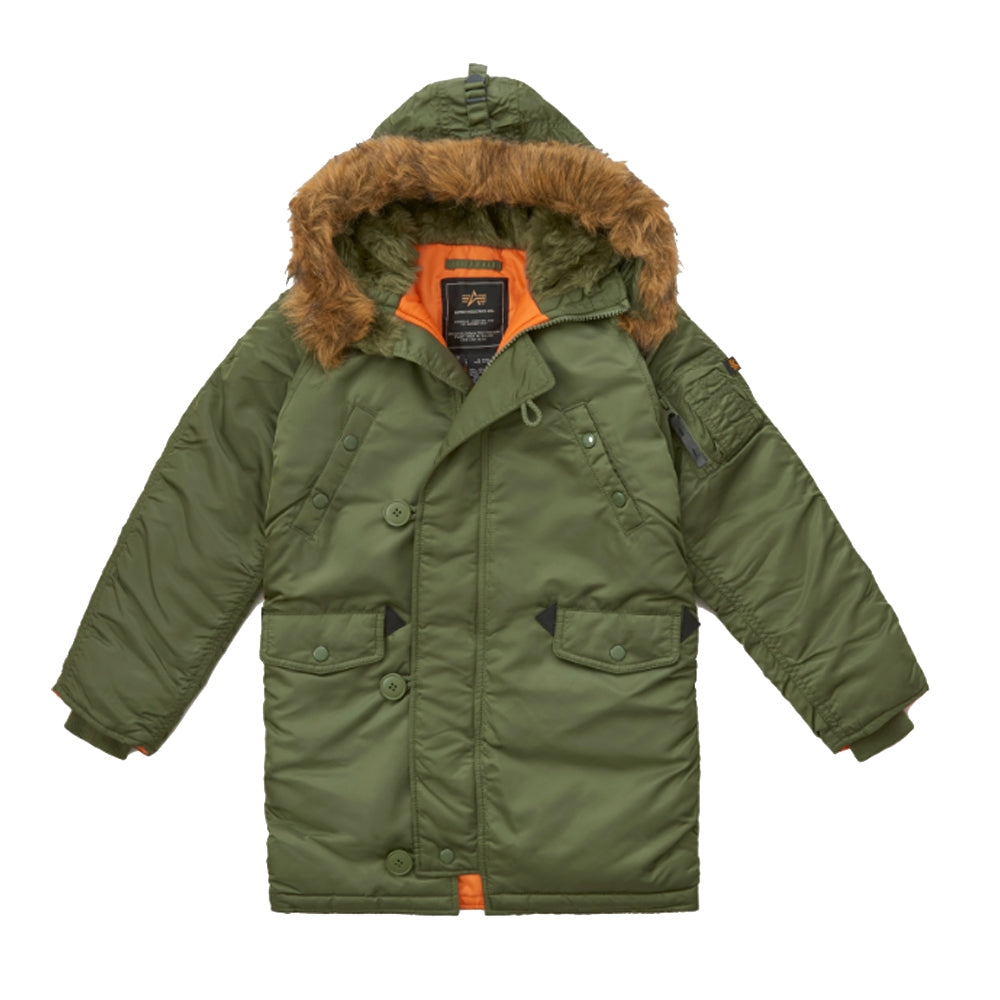Alpha Industries Youth N-3B Parka - YJN44500C1