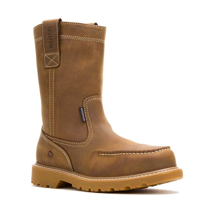 Wolverine Floorhand Moc Toe Steel Toe Waterproof Pull On Wellington Work Boot W241194