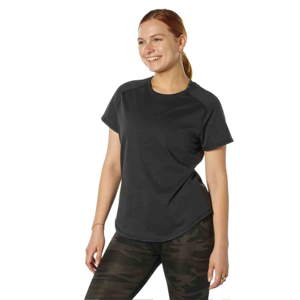 Rothco Womens Essential Raglan Sleeve T-Shirt 13200