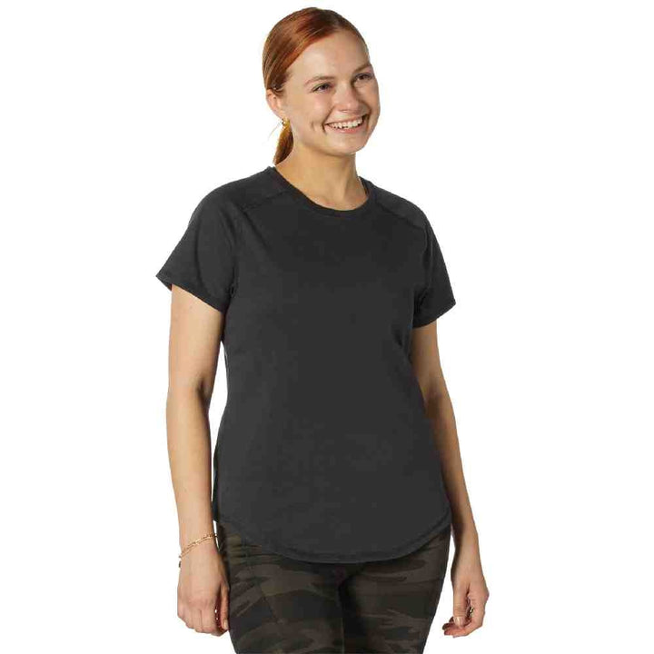 Rothco Womens Essential Raglan Sleeve T-Shirt 13200