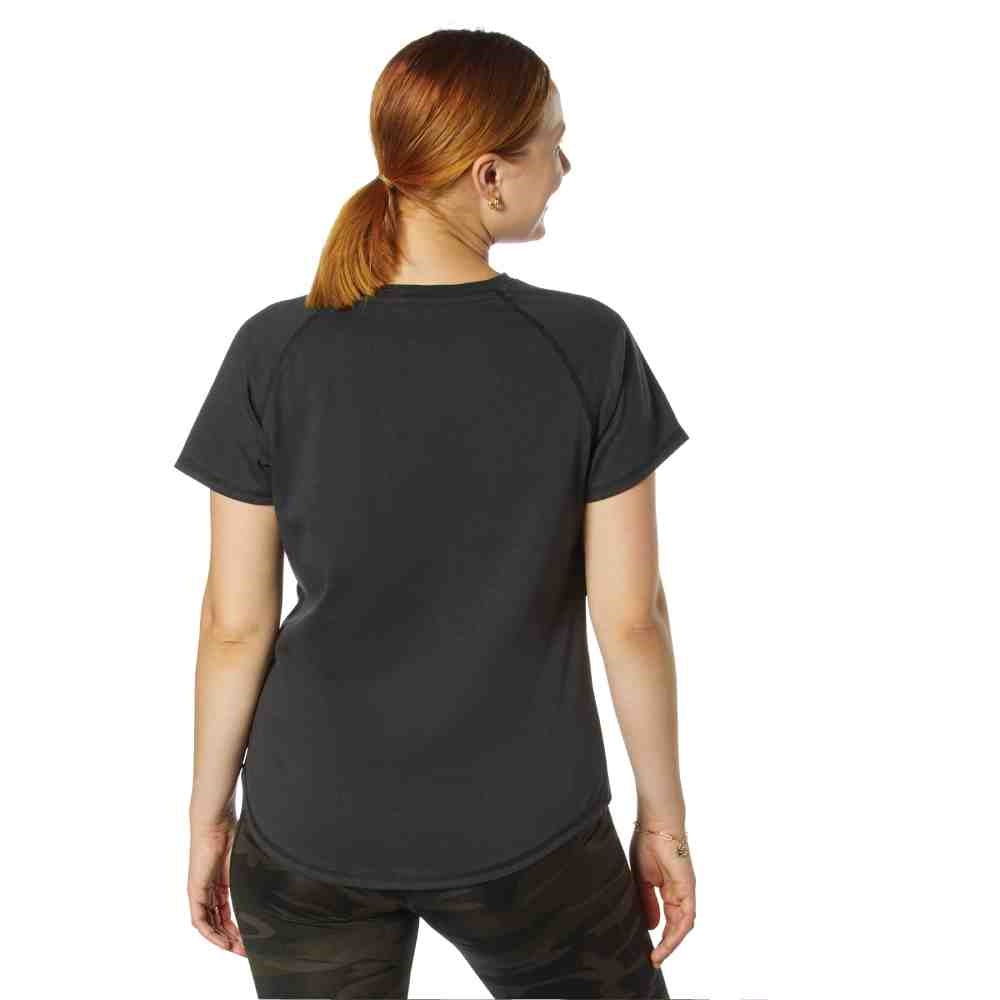 Rothco Womens Essential Raglan Sleeve T-Shirt 13200