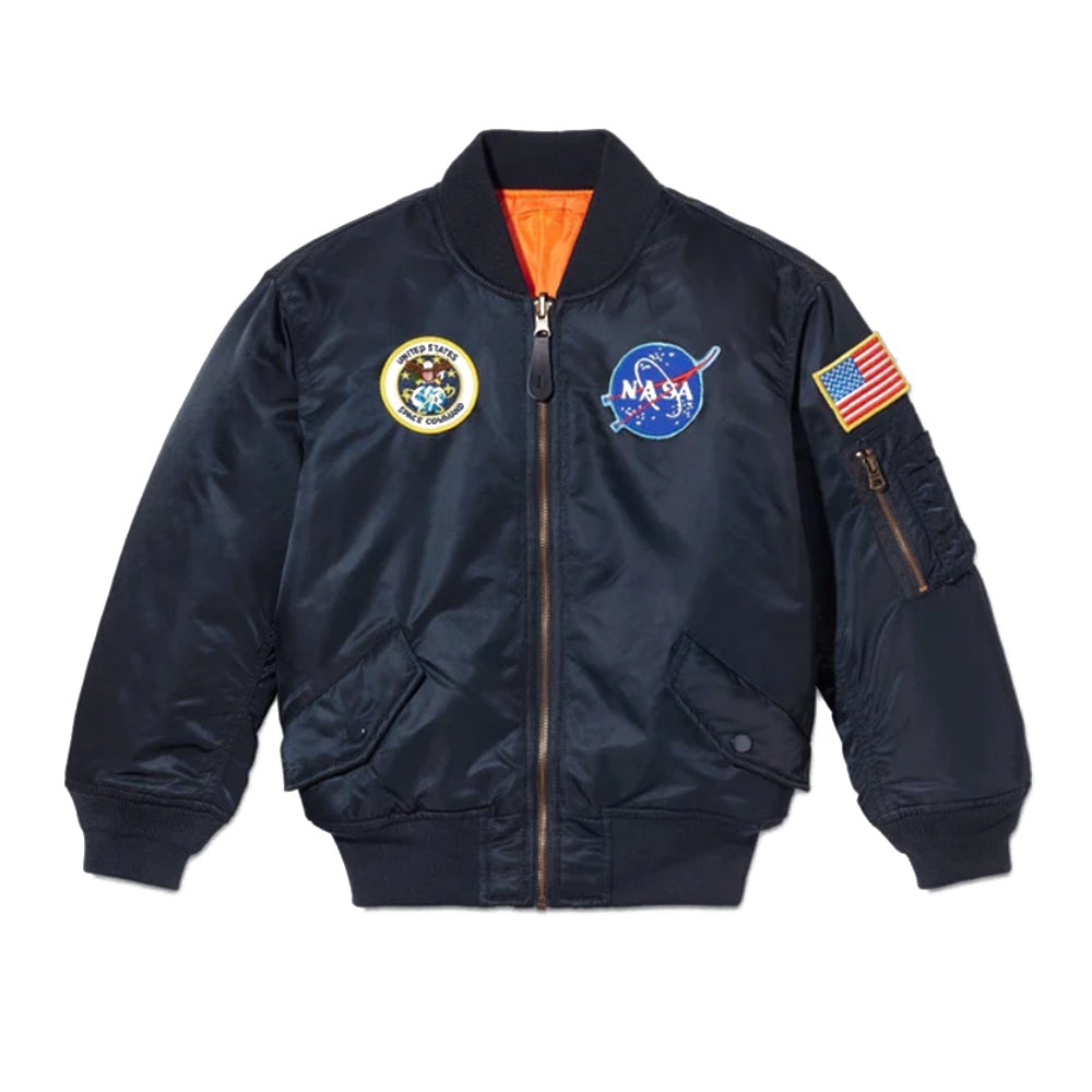 Alpha Industries Youth MA-1 Nasa Jacket  YJM21093C1