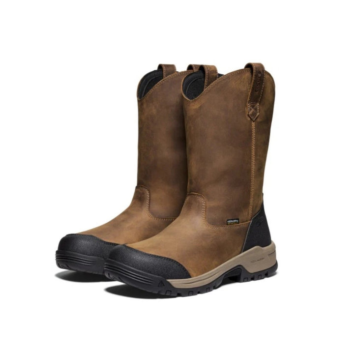 Keen Utility Evanston Waterproof Soft Toe Metal Free Pull On Work Boot 1030489