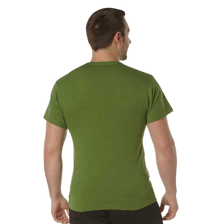 Rothco Solid Heather Green T-Shirt 66675