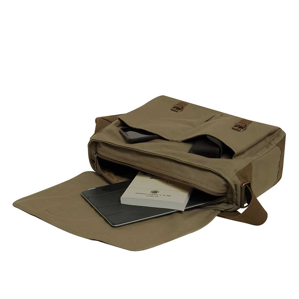 Rothco Deluxe Vintage Messenger Bag  - 2759
