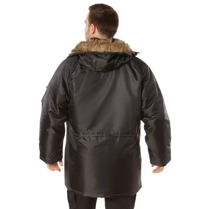 Rothco Black N-3B Snorkel Parka - 9390