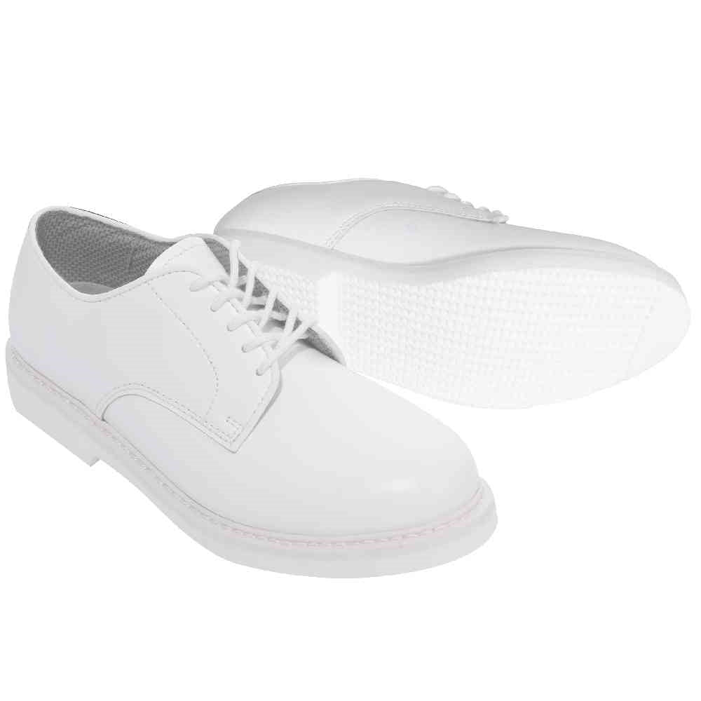 Rothco White Uniform Oxford Leather Shoes 50850