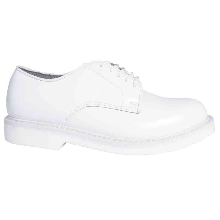 Rothco White Uniform Oxford Leather Shoes 50850