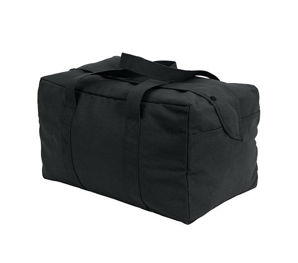 Rothco Small Black Parachute Cargo Bag - 8107