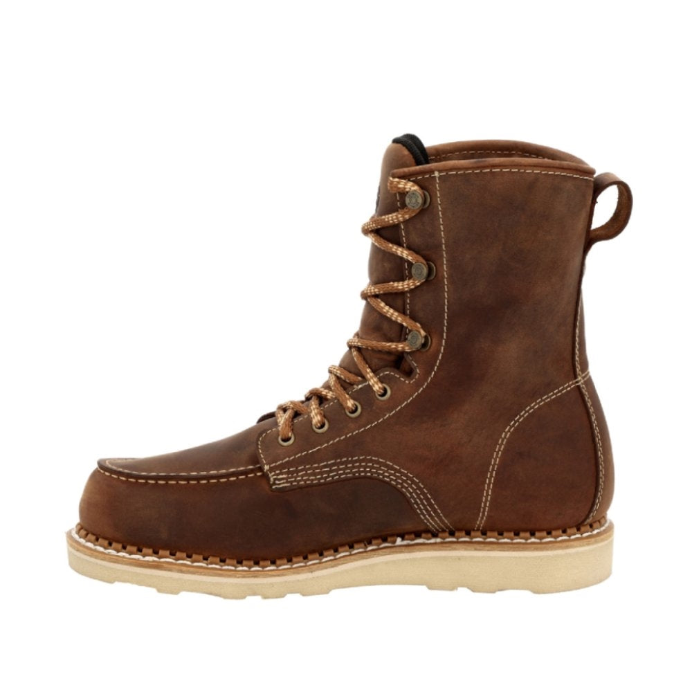 Georgia USA Wedge Waterproof Lace Up Soft Toe Work Boot GB00532