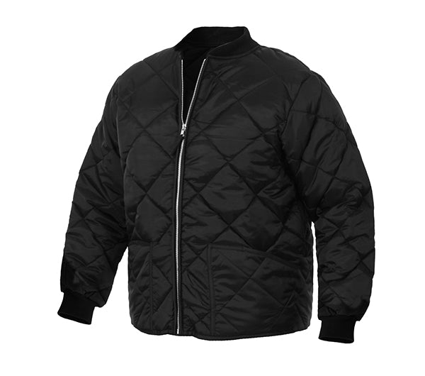 Rothco Black Diamond Quilted Flight Jacket 7230