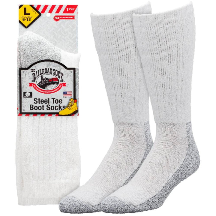 Railroad Socks Steel Toe Boot Crew Socks 6124