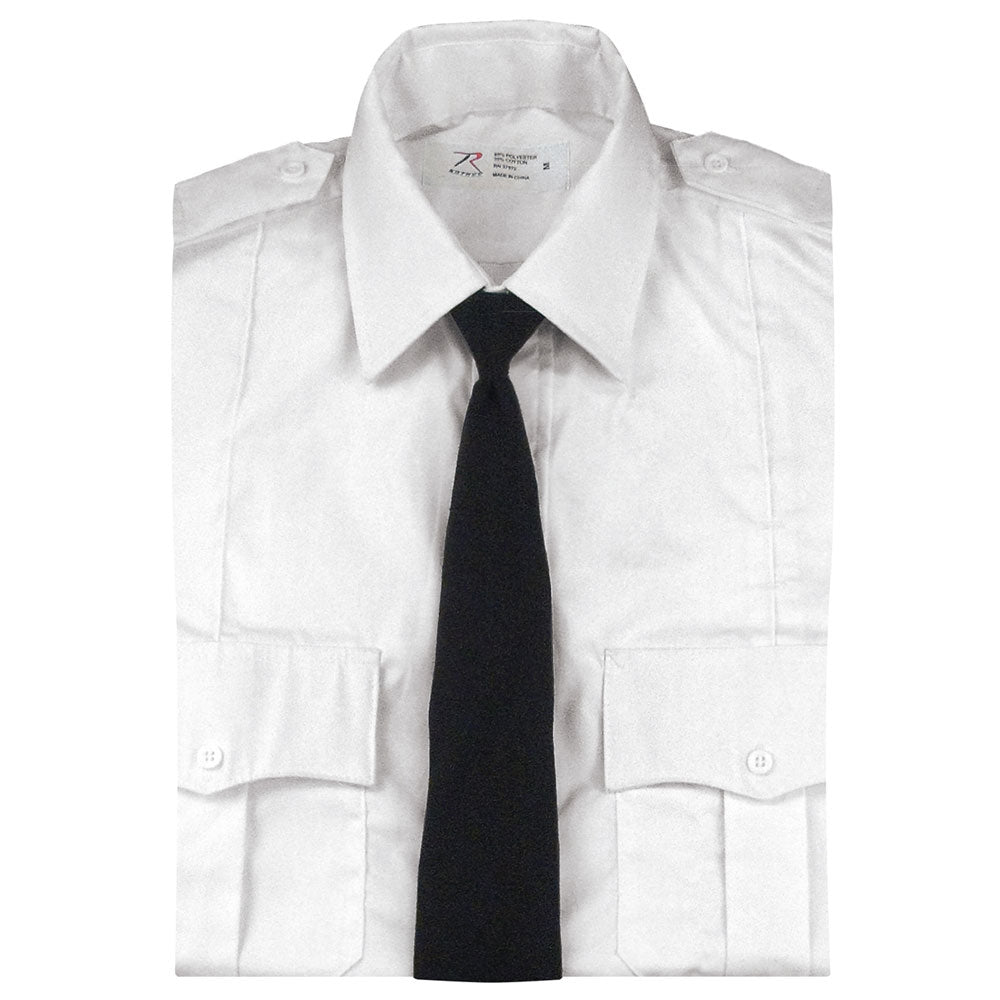 Rothco Black Clip-on Police Issue Necktie 30180