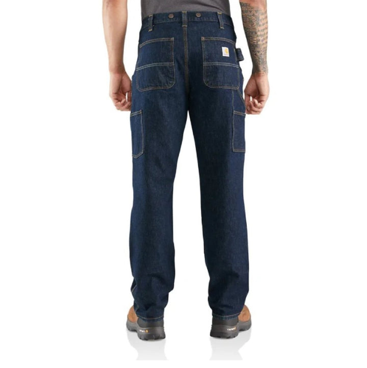 Carhartt Relaxed Straight Rugged Flex Double-Front Denim Logger Jean 103890