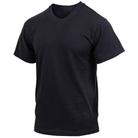 Rothco Black Solid Color T-Shirt 6989