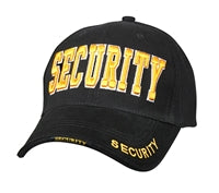 Rothco Black Sercurity Adjustable Cap - 9490