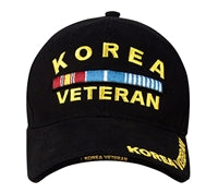 Rothco Black Korean Veteran Cap - 9421