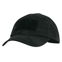 Rothco Midnight Black Camo Tactical Operator Cap 12005