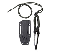 Rothco Olive Drab Paracord Knife With Sheath - 3663