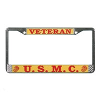 Mitchell Proffitt USMC Veteran License Plate Frame LFMV