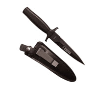 Rothco Black Matte Raider Boot Knife - 3057