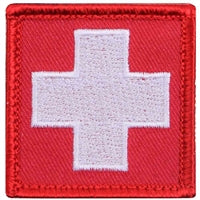 Rothco Red White Cross Patch - 72205