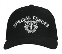 Rothco Black Special Forces Cap 9296