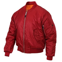 Rothco Red MA-1 Flight Jacket 7474