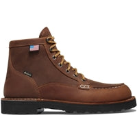 Danner Bull Run 6 Inch Moc Toe GTX Waterproof Plain Toe Work Boot 15592